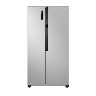 LG REFRIGERADORA SIDE BY SIDE 18CUFT GS51 INVERTER PANTALLA LED TÁCTIL PLATINUM SILVER