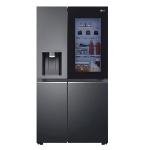 Lg Refrigeradora side by side 22.4cuft ls66sxt linearcooling acero negro mate