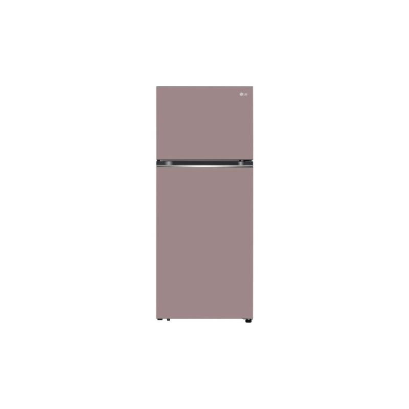 Lg Refrigeradora top freezer 13.2cuft(net) vt38 smart inverter compressor linearcooling puerta clay pink