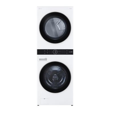 LG TORRE DE LAVADO WASHTOWER DE CARGA FRONTAL INTELIGENTE INVERTER AI DD A GAS Y CONECTIVIDAD LG THINQ DE 22KG COLOR BLANCO WK22WS6