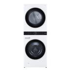 LG TORRE DE LAVADO WASHTOWER DE CARGA FRONTAL INTELIGENTE INVERTER AI DD A GAS Y CONECTIVIDAD LG THINQ DE 22KG COLOR BLANCO WK22WS6