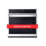 LG HORNO EMPOTRABLE ELECTRICO LG STUDIO DE 4.7CUFT CONVECCIÓN Y FREIDORA DE AIRE SMART THINQ