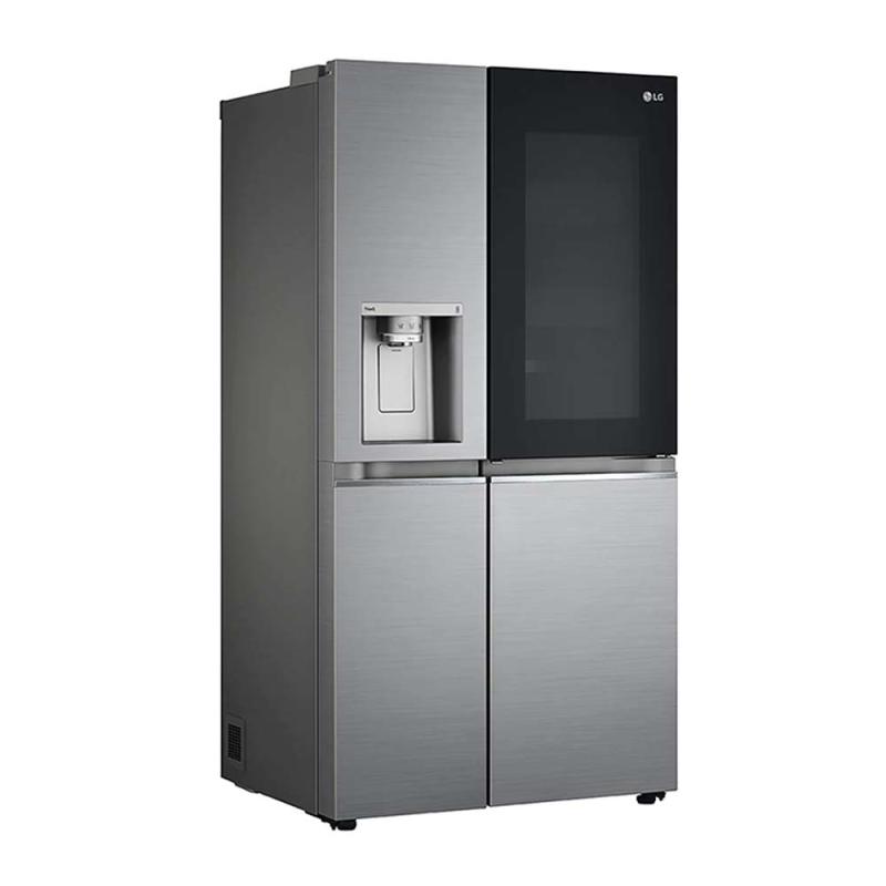 Lg Refrigeradora side by side 22.4cuft ls66sxt linearcooling acero negro mate