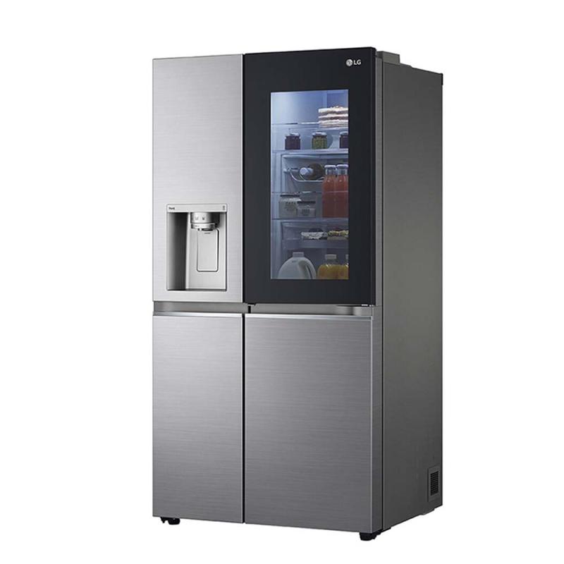 Lg Refrigeradora side by side 22.4cuft ls66sxt linearcooling acero negro mate