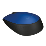 Logitech Mouse inalambrico plug and play azul m170
