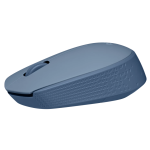 Logitech Mouse inalambrico plug and play gris azulado m170