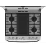 MABE ESTUFA DE 30" A GAS 6 QUEMADORES COLOR PLATA EMH7602