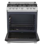 MABE ESTUFA DE 30" A GAS 6 QUEMADORES COLOR PLATA EMH7602