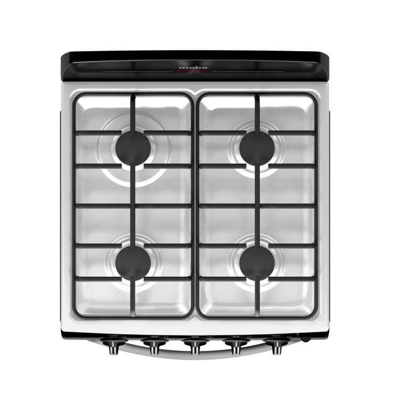 MABE ESTUFA A GAS DE 20" 4 QUEMADORES EMA5105S