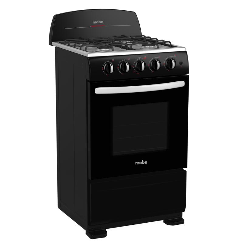 MABE ESTUFA A GAS DE 20" 4 QUEMADORES EMA5105S