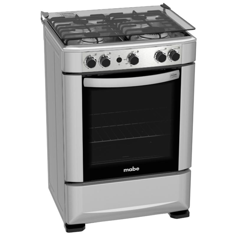 MABE ESTUFA A GAS DE 24" 4 QUEMADORES EMA6030SG
