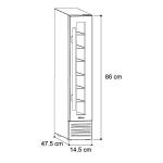 DRIJA VINERA CON COMPRESOR PARA 7 BOTELLAS MALBEC 7