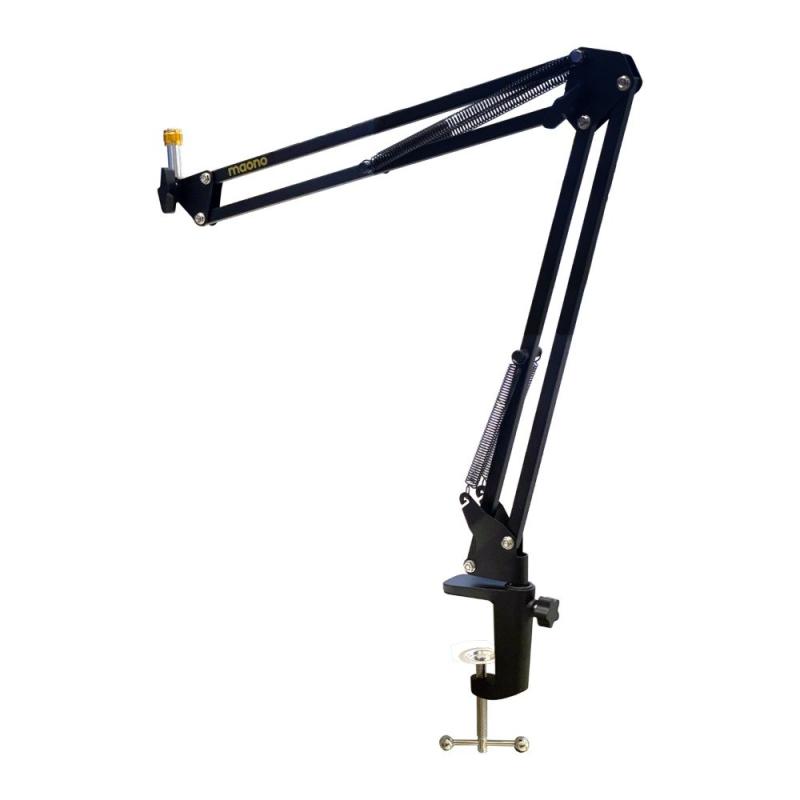 MAONO SOPORTE BRAZO DE TIJERA CON SUSPENSION PARA MICROFONOS