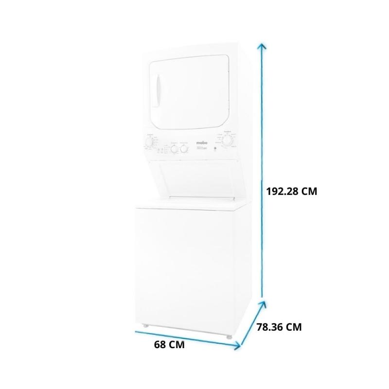 Mabe Centro de lavado electrico de 20kg color blanco mcl2040