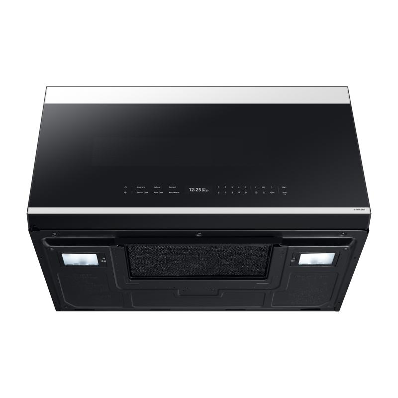 Samsung Microondas bespoke empotrable de 2.1cuft con auto dimming glass