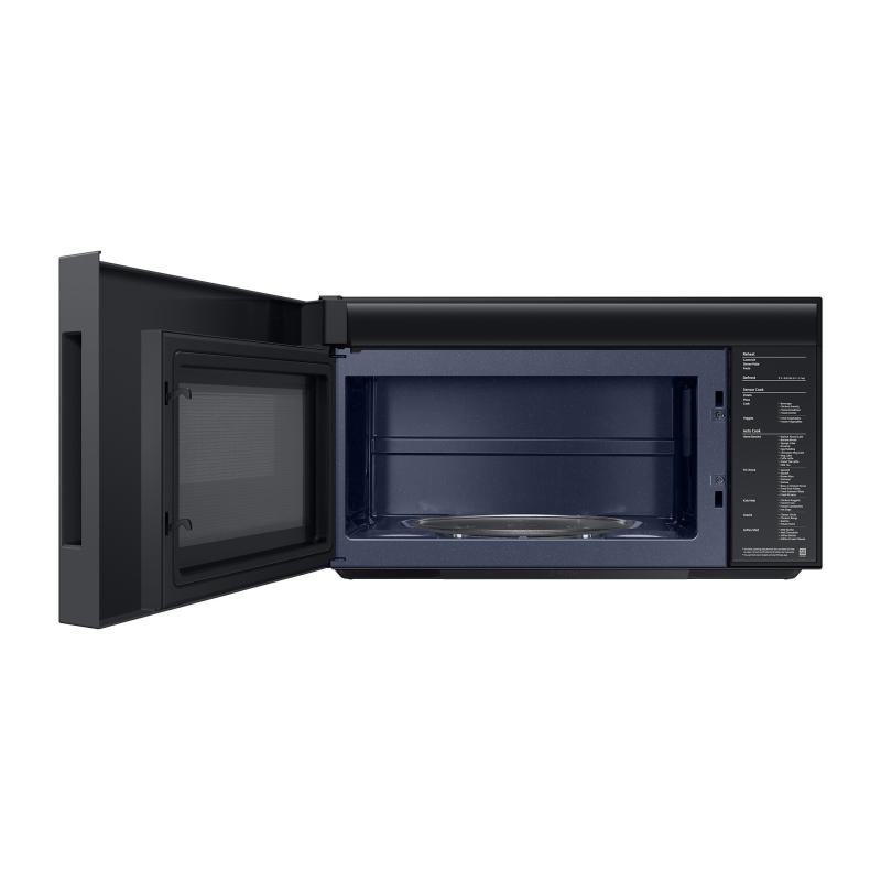 Samsung Microondas bespoke empotrable de 2.1cuft con auto dimming glass