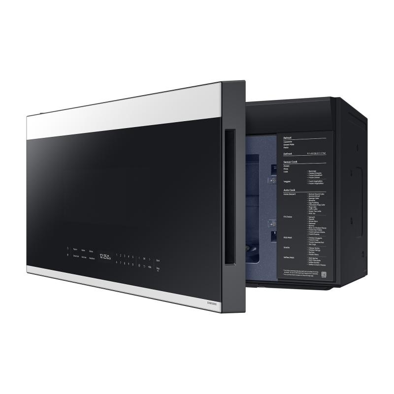 Samsung Microondas bespoke empotrable de 2.1cuft con auto dimming glass