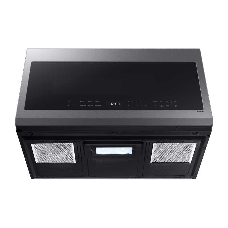 Samsung Microondas empotrable de 2.1cuft con extractor de grasa me21dg6300sr
