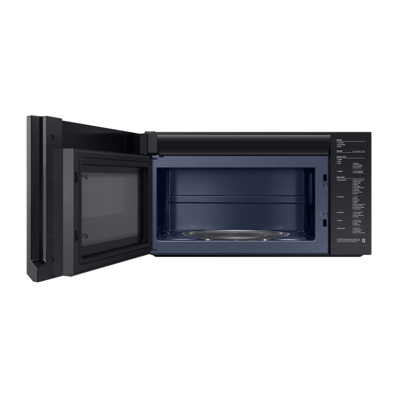Samsung Microondas empotrable de 2.1cuft con extractor de grasa me21dg6300sr