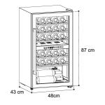 DRIJA VINERA CON COMPRESOR PARA 29 BOTELLAS MERLOT 29