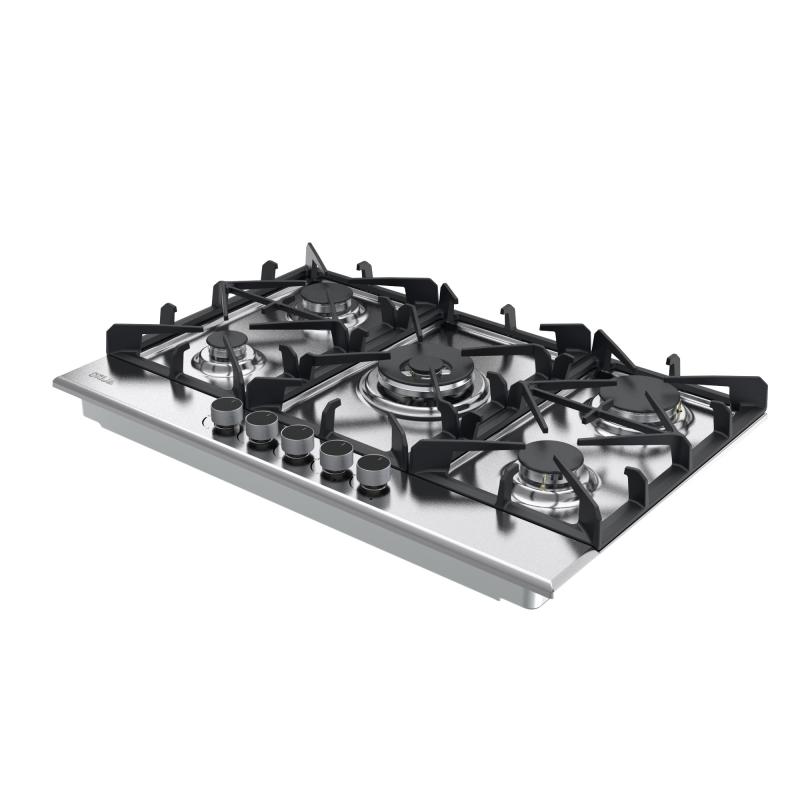 DRIJA ESTUFA EMPOTRABLE DE 76CM A GAS 5 QUEMADORES MILAN76