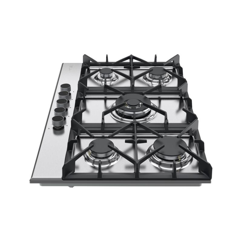 DRIJA ESTUFA EMPOTRABLE DE 76CM A GAS 5 QUEMADORES MILAN76