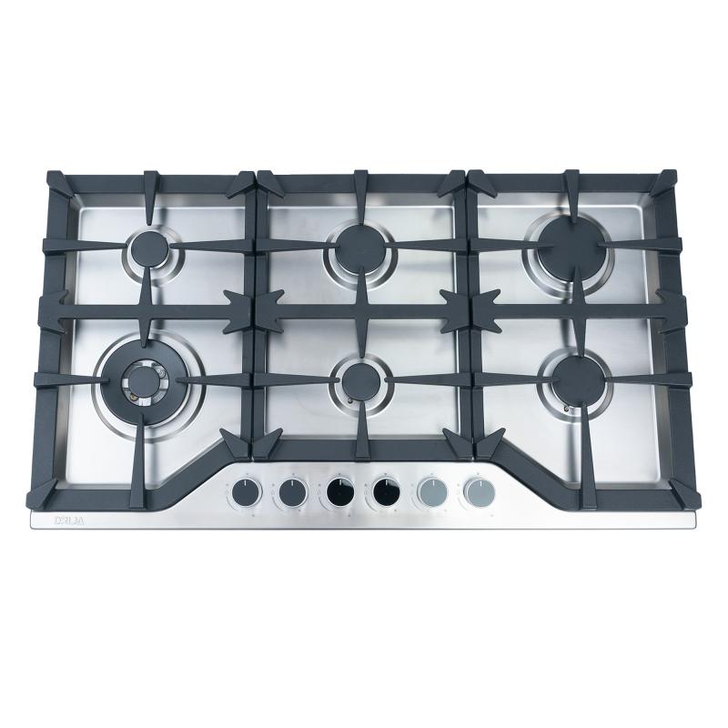 DRIJA ESTUFA A GAS 6 QUEMADORES 91CM MILAN 91