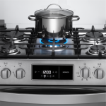 INDURAMA ESTUFA A GAS DE 30" 5 QUEMADORES CON CONTROL TÁCTIL COLOR ACERO LÃNEA ZAFIRO