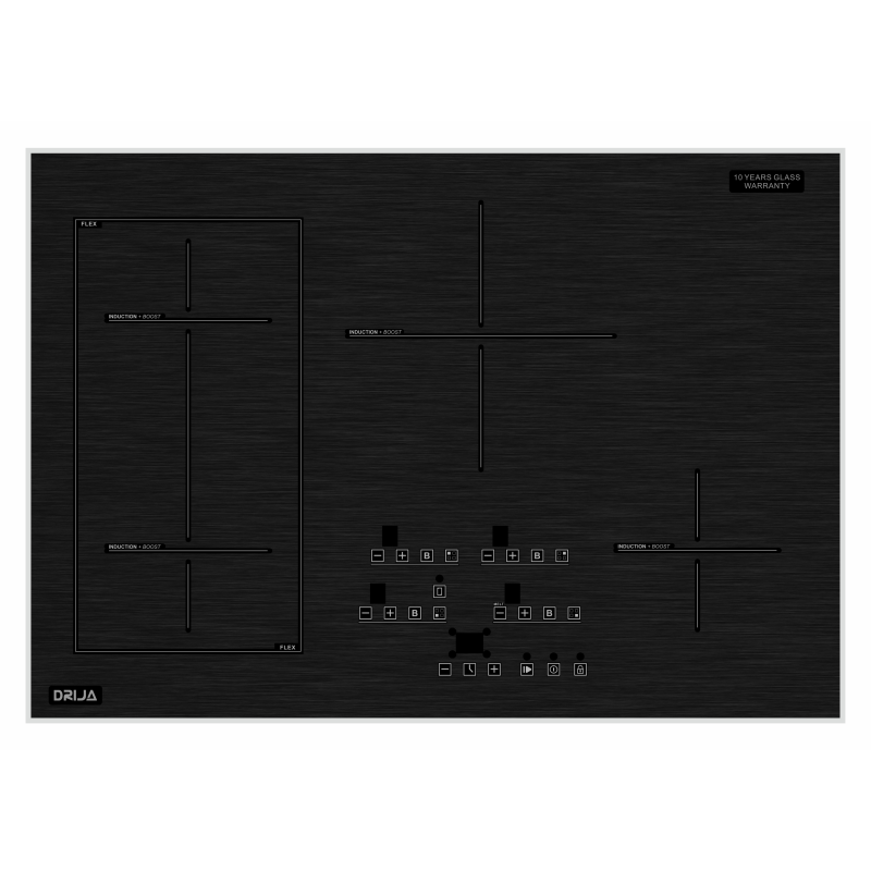 DRIJA ESTUFA EMPOTRABLE DE 76.2CM INDUCCIÓN VITROCERÁMICA MUNICH76