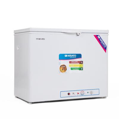 Nisato Congelador a gas horizontal de 6.7cuft blanco ncha250