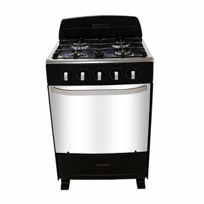 NISATO ESTUFA A GAS DE 24" DE 4 QUEMADORES NE2430