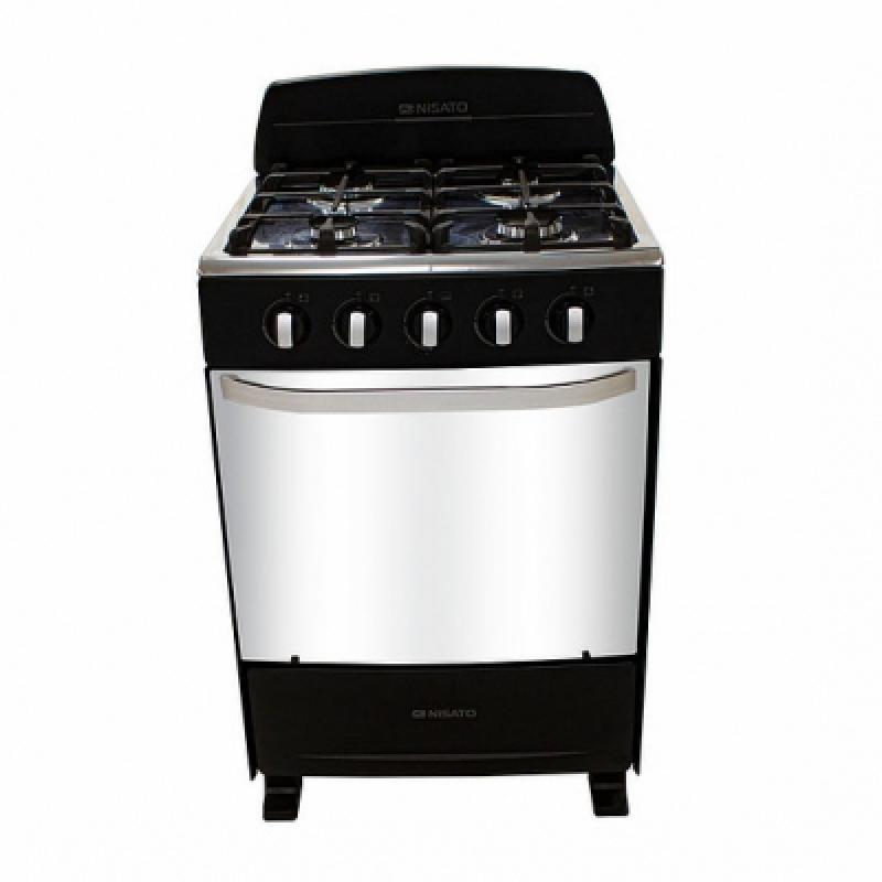 NISATO ESTUFA A GAS DE 24" DE 4 QUEMADORES NE2430