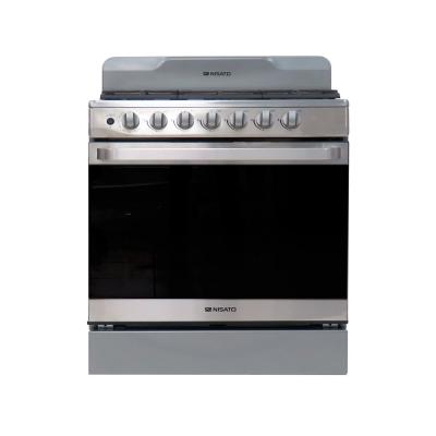 NISATO ESTUFA DE 30" A GAS 6 QUEMADORES CON AIR FRY NE7763
