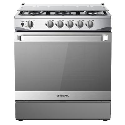 NISATO ESTUFA A GAS DE 30" 5 QUEMADORES CON AIR FRY NEP7764