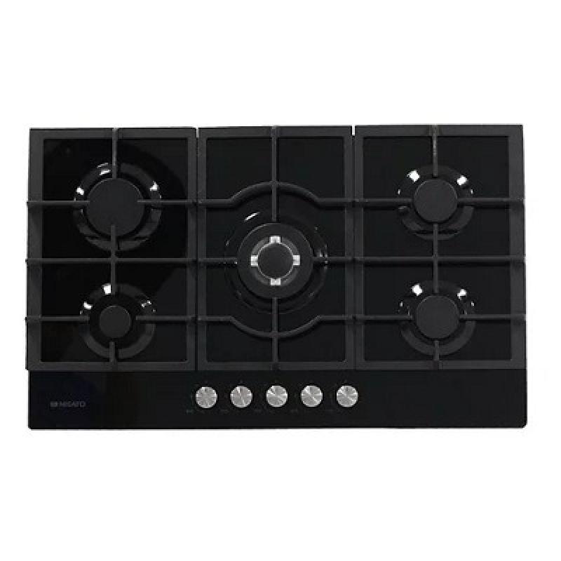 ESTUFA EMPOTRABLE NISATO A GAS 5 QUEMADORES 30" NPCT851GSDM