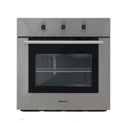 HORNO EMPOTRABLE NISATO A GAS 24" ACERO NPH2401GXDM