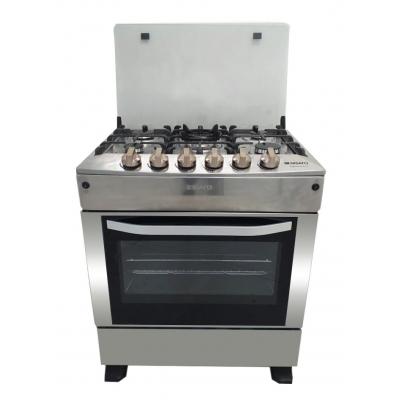 Nisato Estufa de 30" a gas 5 quemadores x7664tlep
