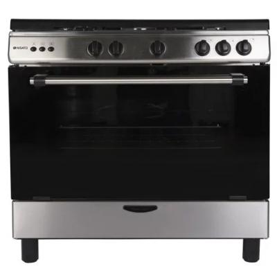 Nisato Estufa a gas de 36" acabado acero npx9061