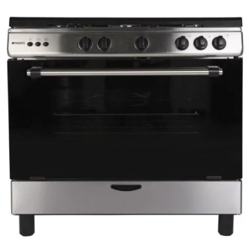 Nisato Estufa a gas de 36" acabado acero npx9061