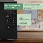 Panasonic Microondas de 0.7cuft 700w negro nnsb25