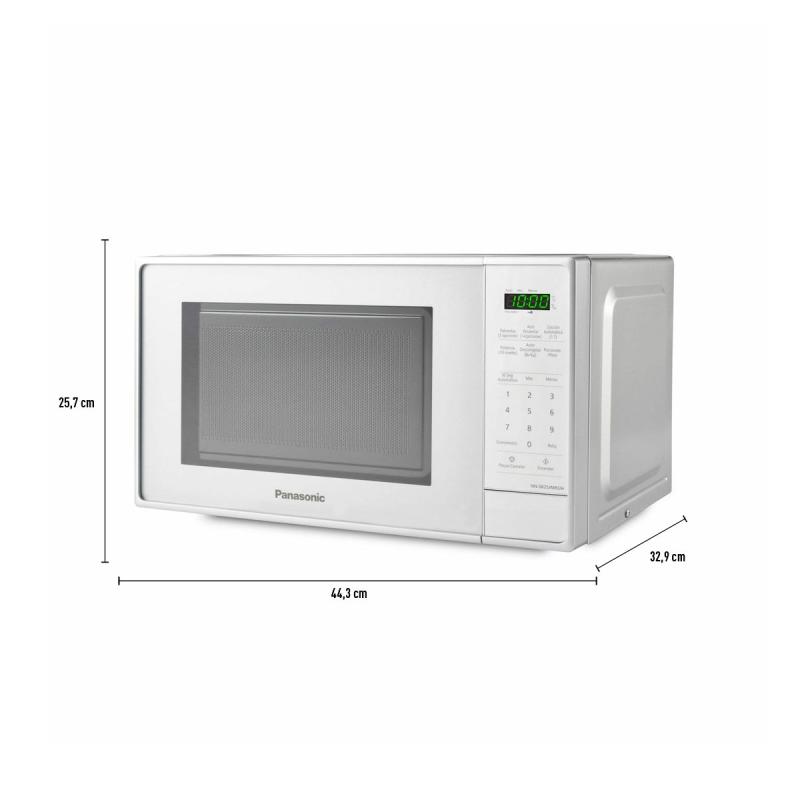 Panasonic Microondas de 0.7cuft 700w gris nnsb25