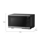 PANASONIC MICROONDAS DE 0.9CUFT 900W COLOR NEGRO NNSB43QS