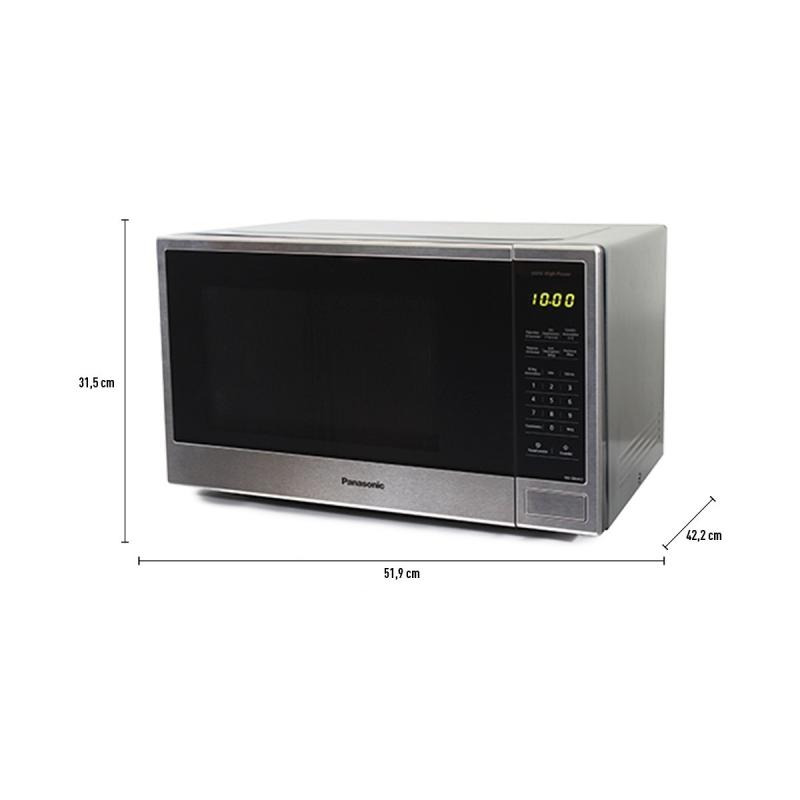 PANASONIC MICROONDAS DE 1.3CUFT SILVER NNSB646S