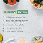 PANASONIC MICROONDAS DE 1.3CUFT SILVER NNSB646S