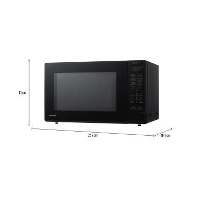 Panasonic Microondas de 1.2cuft inverter negro nnst65q