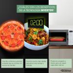 Panasonic Microondas de 1.2cuft inverter negro nnst65q