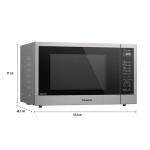 Panasonic Microondas de 1.2cuft inverter acero nnst67q