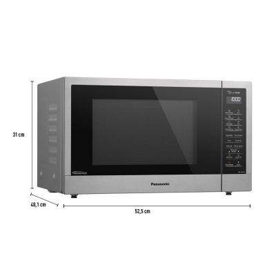 Panasonic Microondas de 1.2cuft inverter acero nnst67q