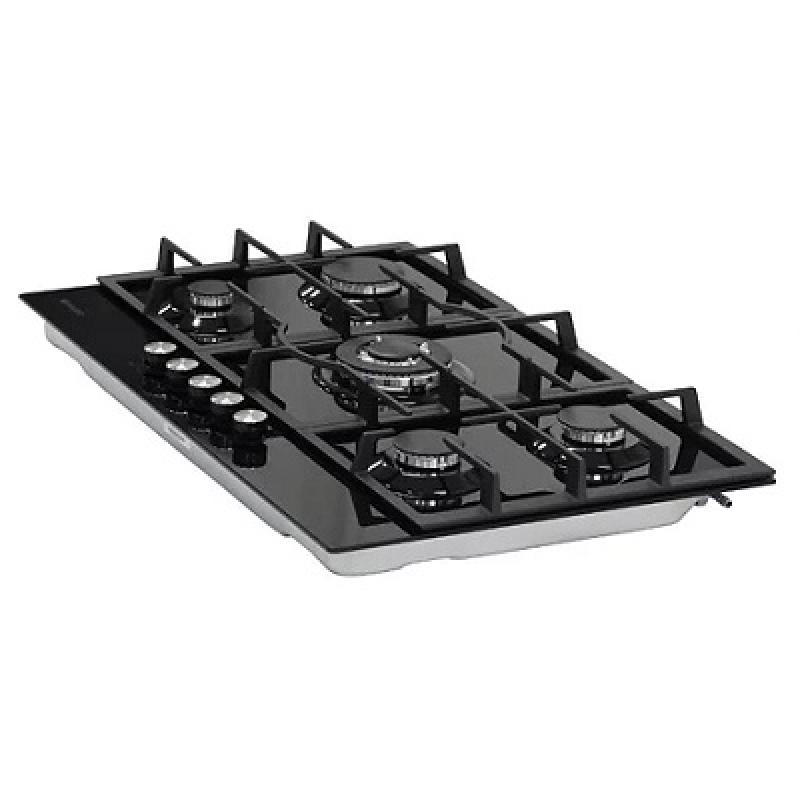 ESTUFA EMPOTRABLE NISATO A GAS 5 QUEMADORES 30" NPCT851GSDM