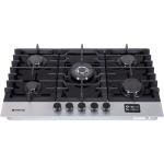 NISATO ESTUFA EMPOTRABLE A GAS DE 30" 5 QUEMADORES NPCT852